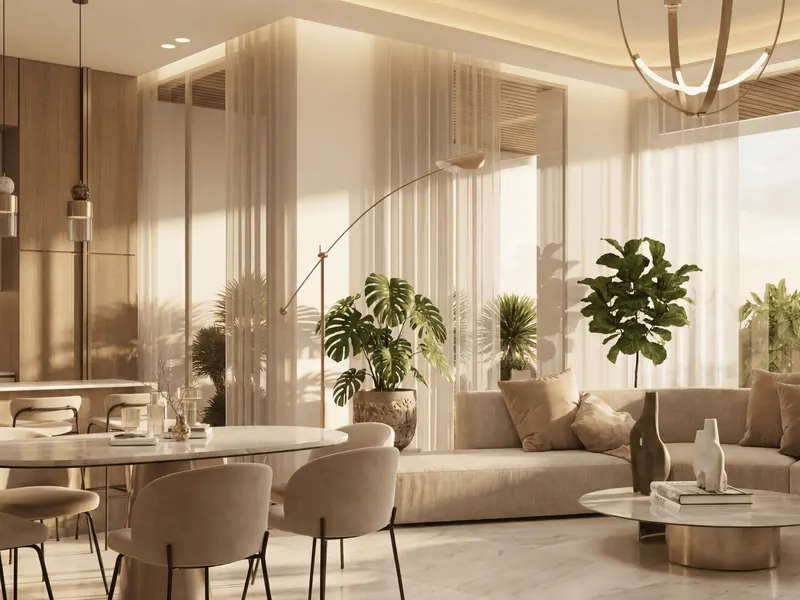 3-bedroom terrace apartment at Lunaya Terraces