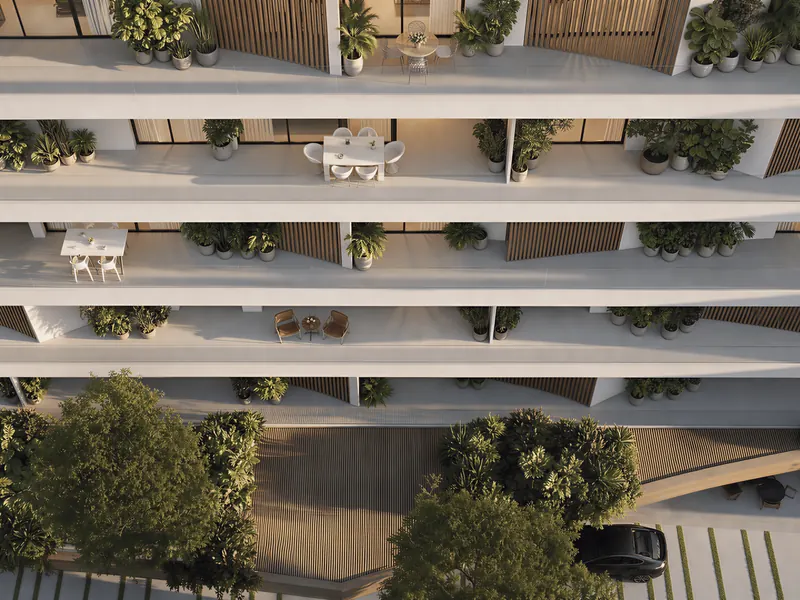 3-bedroom terrace apartment at Lunaya Terraces