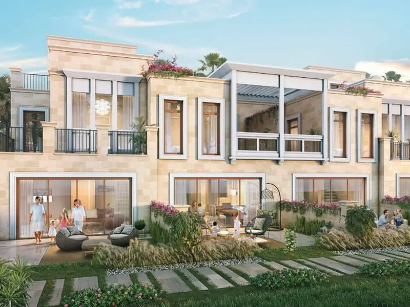 4-bedroom townhouse in Malta, DAMAC Lagoons
