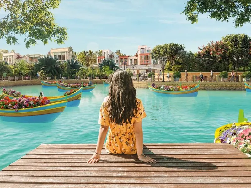 4-bedroom townhouse in Malta, DAMAC Lagoons